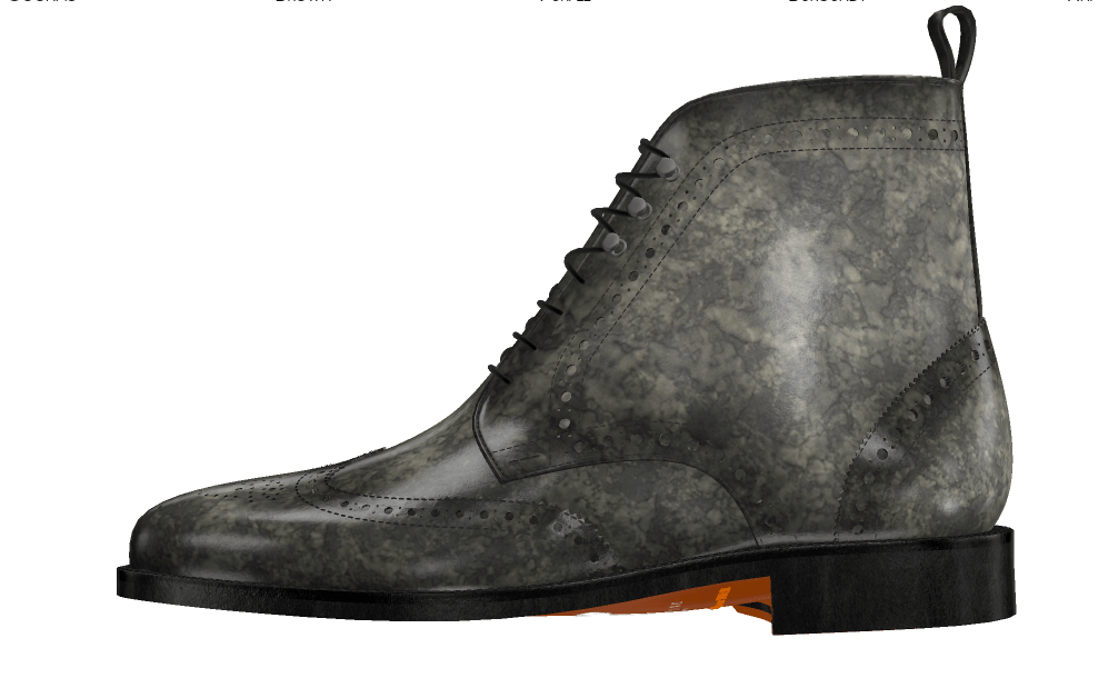 MILITARY BROGUE BOOT